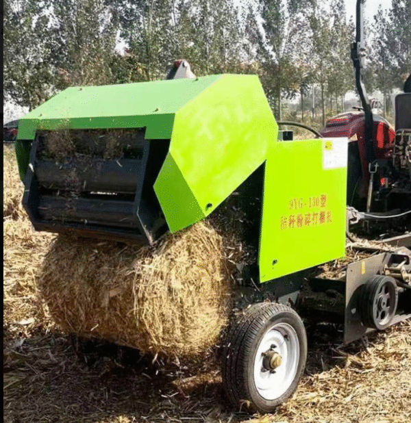High Productivity Agricultural Round and Square Baler for Tractors Corn Stalks Wheat Straw Rice Straw Balancing Machine
