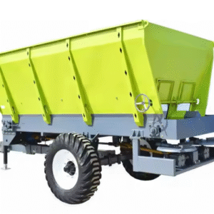Driven Atv Dry Organic Compost Manure Spreader Trailer Dropping Muck Fertilizer in Farm for Sale
