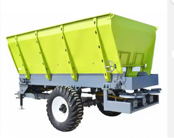 Driven Atv Dry Organic Compost Manure Spreader Trailer Dropping Muck Fertilizer in Farm for Sale