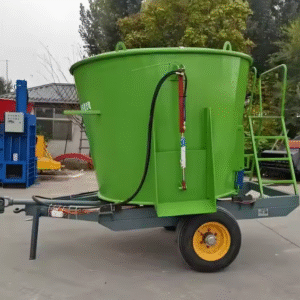 Cattle Sheep Feed Mixer Dairy Farm Horizontal Vertical TMR Feed Crusher Mixer