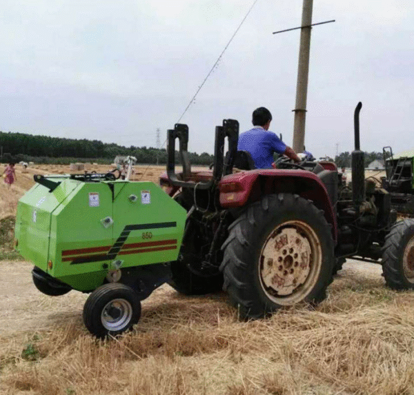 High Productivity Agricultural Round and Square Baler for Tractors Corn Stalks Wheat Straw Rice Straw Balancing Machine - Image 3