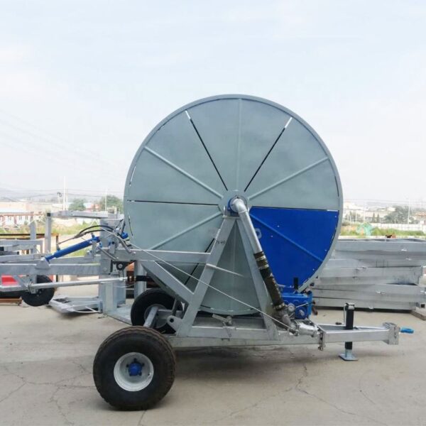 Hose Reel Irrigation System/roll Type Sprinkler Irrigation Equipment with Rain Gun - Image 4