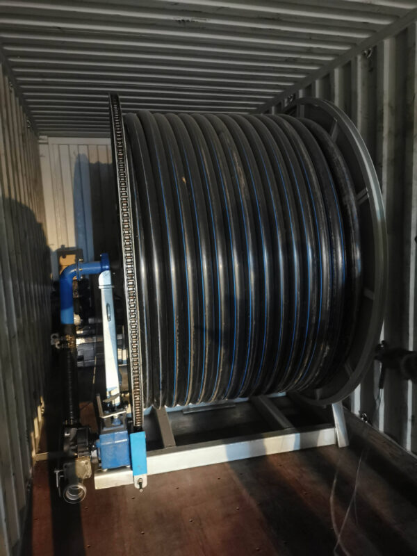 Hose Reel Irrigation System/roll Type Sprinkler Irrigation Equipment with Rain Gun - Image 6