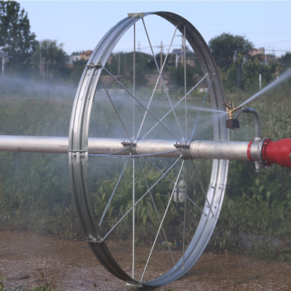 Powe roll Irrigation Machine Used for Big Land with Spray Gun/side Roll Pivot Irrigation System - Image 7