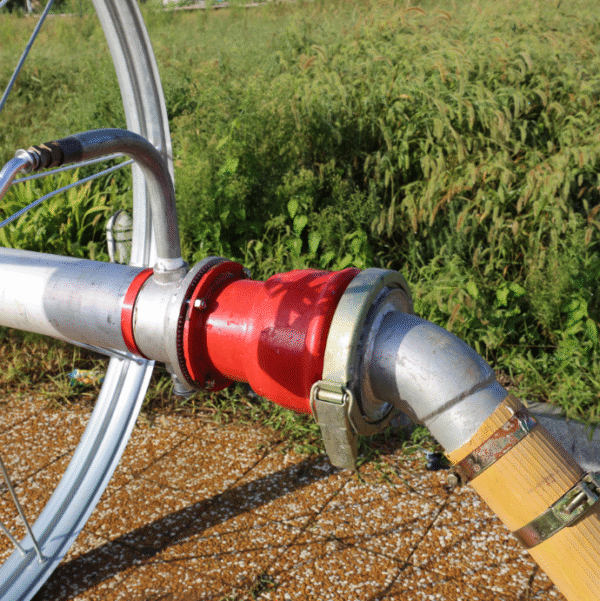 Powe roll Irrigation Machine Used for Big Land with Spray Gun/side Roll Pivot Irrigation System - Image 4